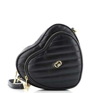 Gucci Interlocking G Heart Shoulder Bag #228303G15B